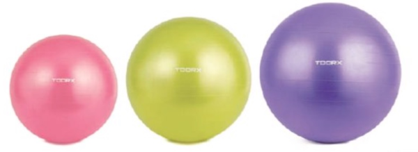 Harmony Ball Mini Palla Pilates E Ginnastica - 23 Cm, Azzurro, Antiscoppio, Senza Ftalati (Confezione Da 2)