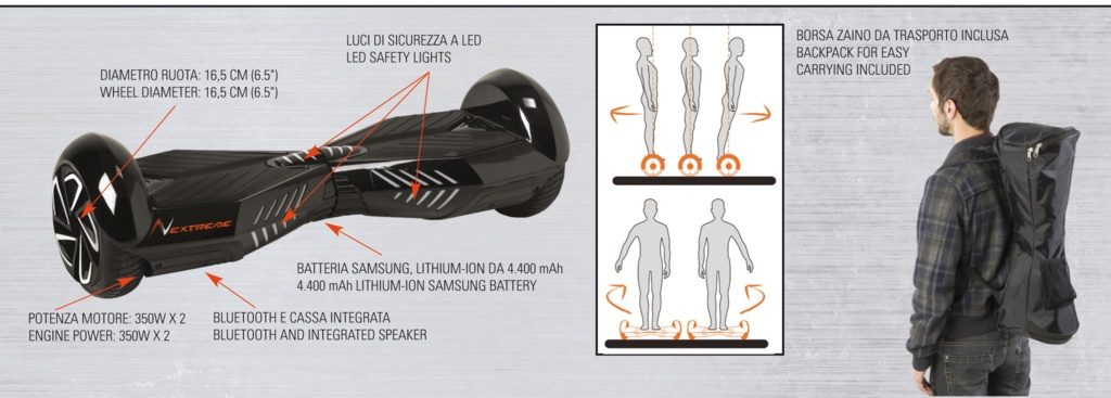 HOVERBOARD NEXTREME <BR> SKYLON 6.5