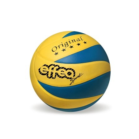 Pallone Da Volley Super PU Effea Sport EF6835 - Bianco, Rosso, Verde, Morbido Al Tocco